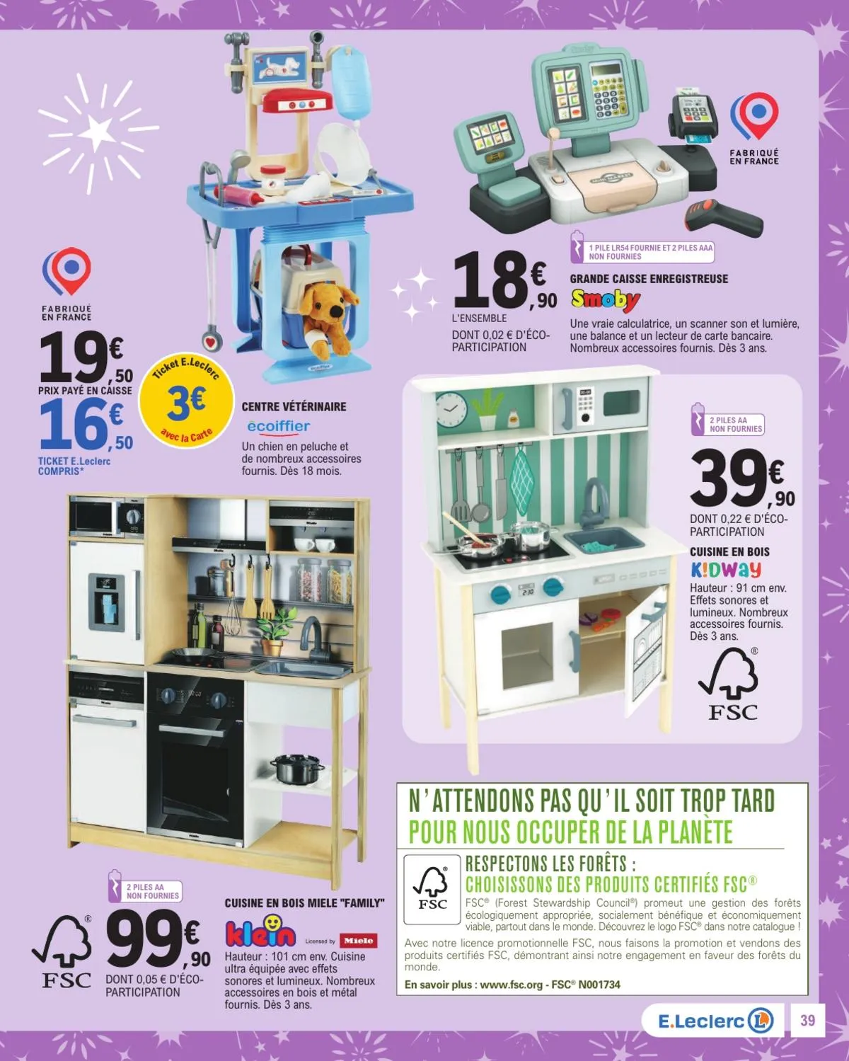 Catalogue E.Leclerc · Jouets Noel Gsa — page 39