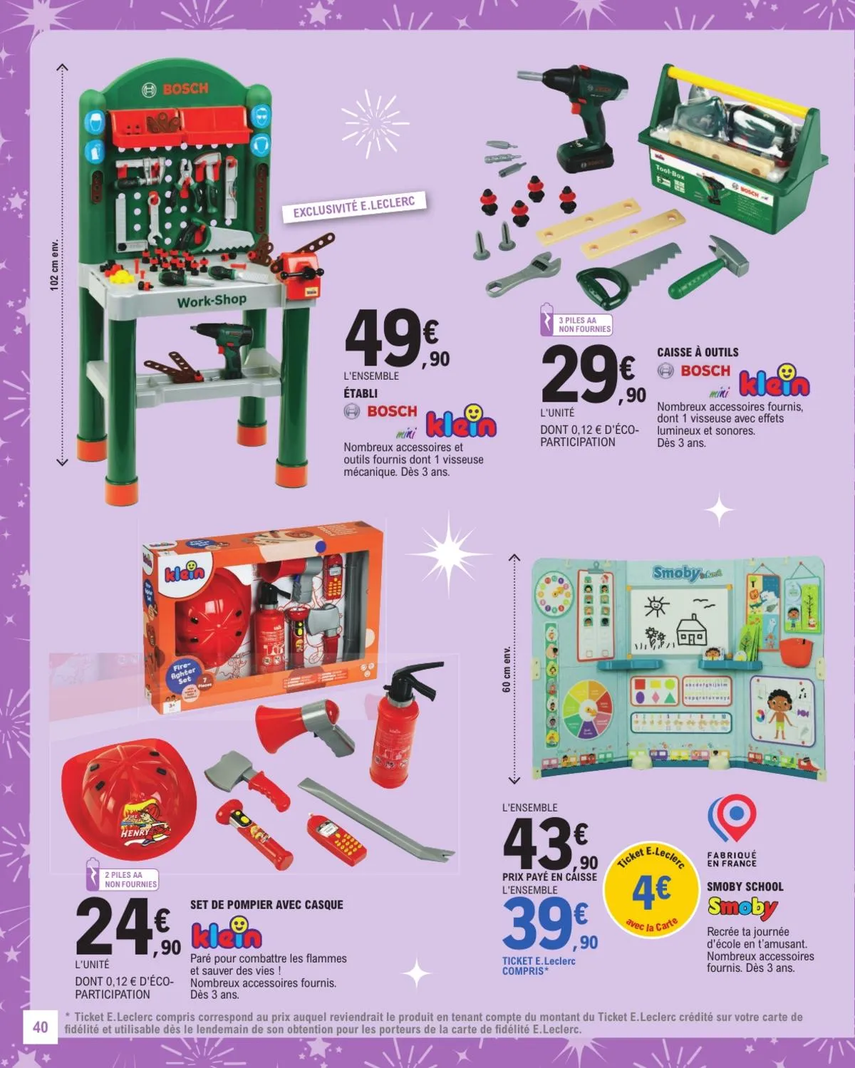 Catalogue E.Leclerc · Jouets Noel Gsa — page 40