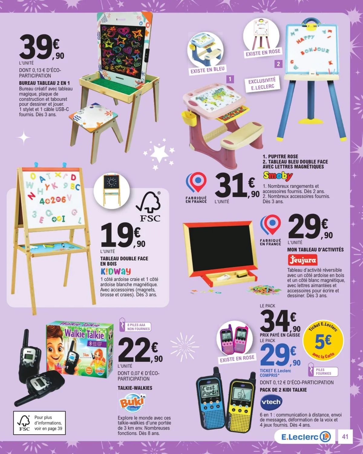 Catalogue E.Leclerc · Jouets Noel Gsa — page 41