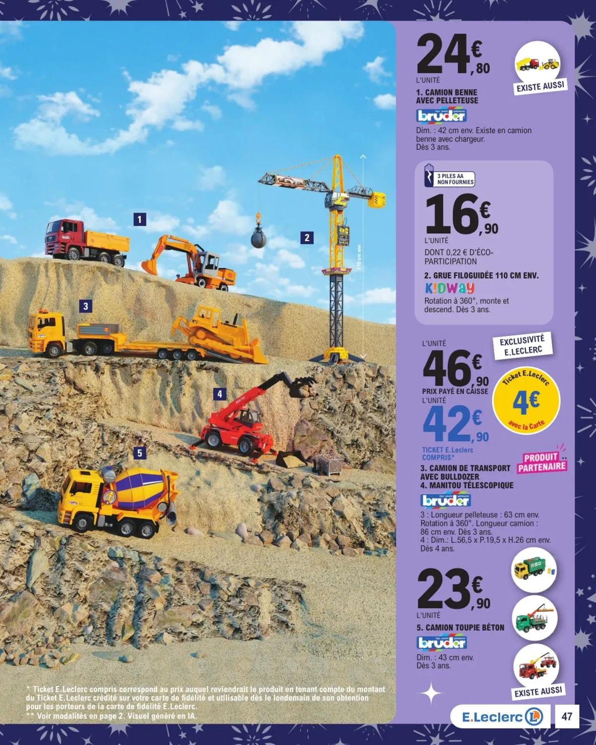 Catalogue E.Leclerc · Jouets Noel Gsa — page 47