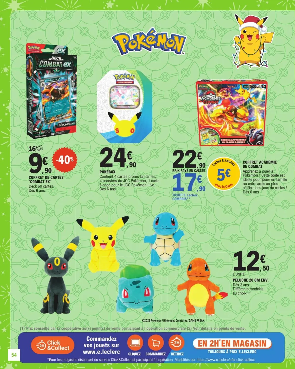 Catalogue E.Leclerc · Jouets Noel Gsa — page 54