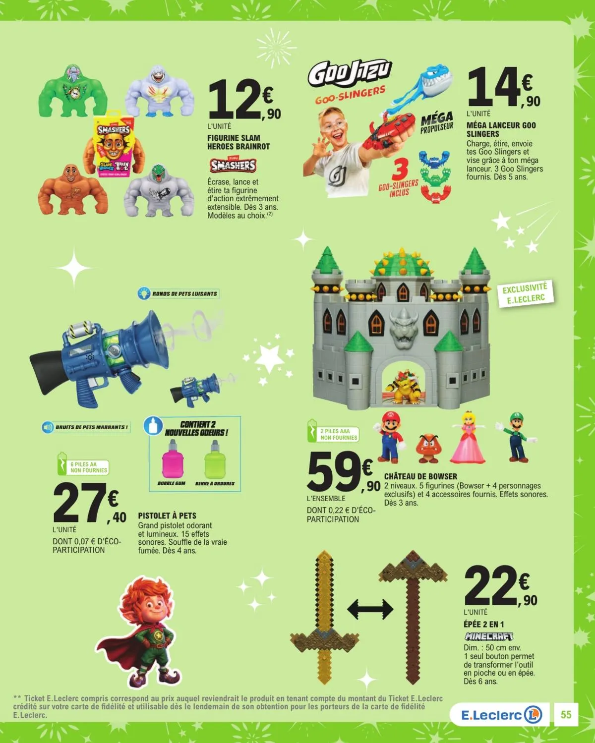 Catalogue E.Leclerc · Jouets Noel Gsa — page 55
