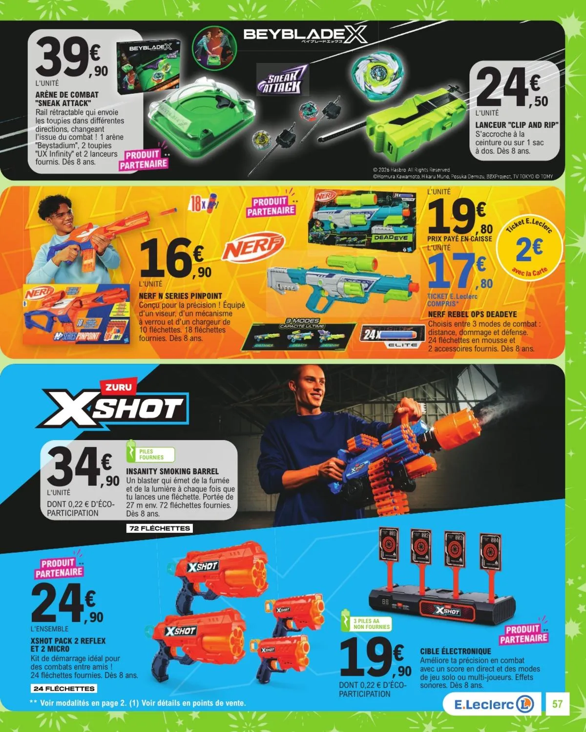 Catalogue E.Leclerc · Jouets Noel Gsa — page 57