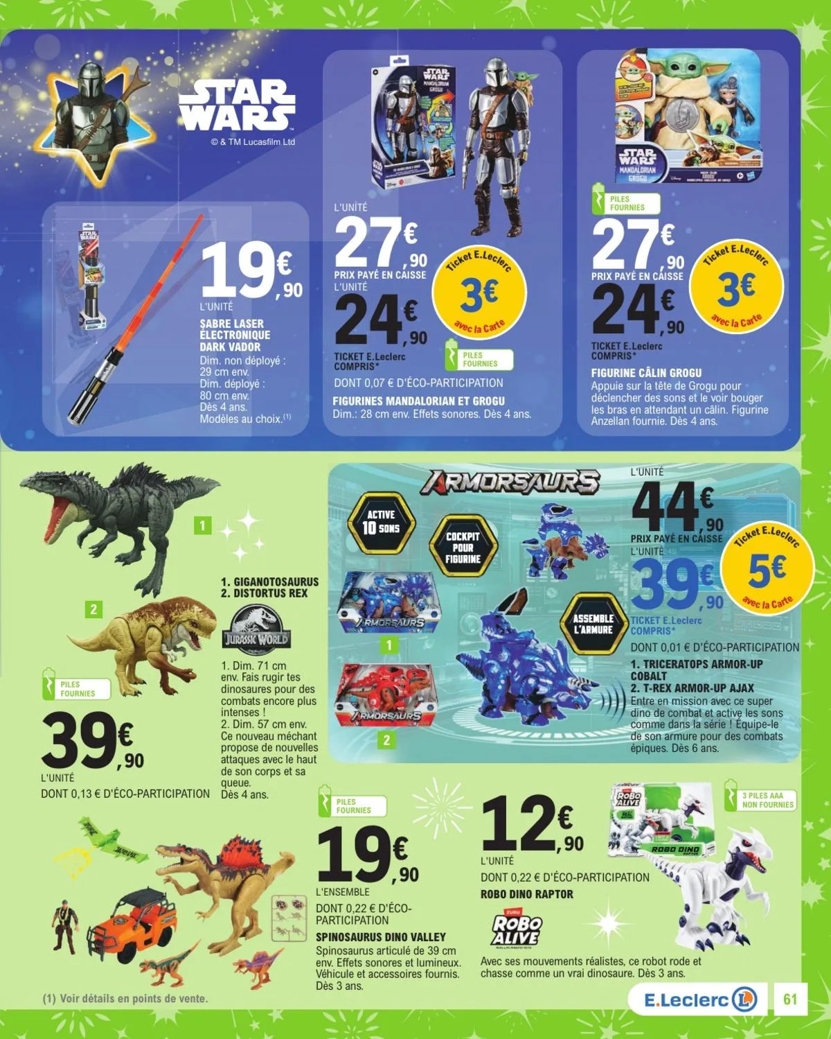 Catalogue E.Leclerc · Jouets Noel Gsa — page 61