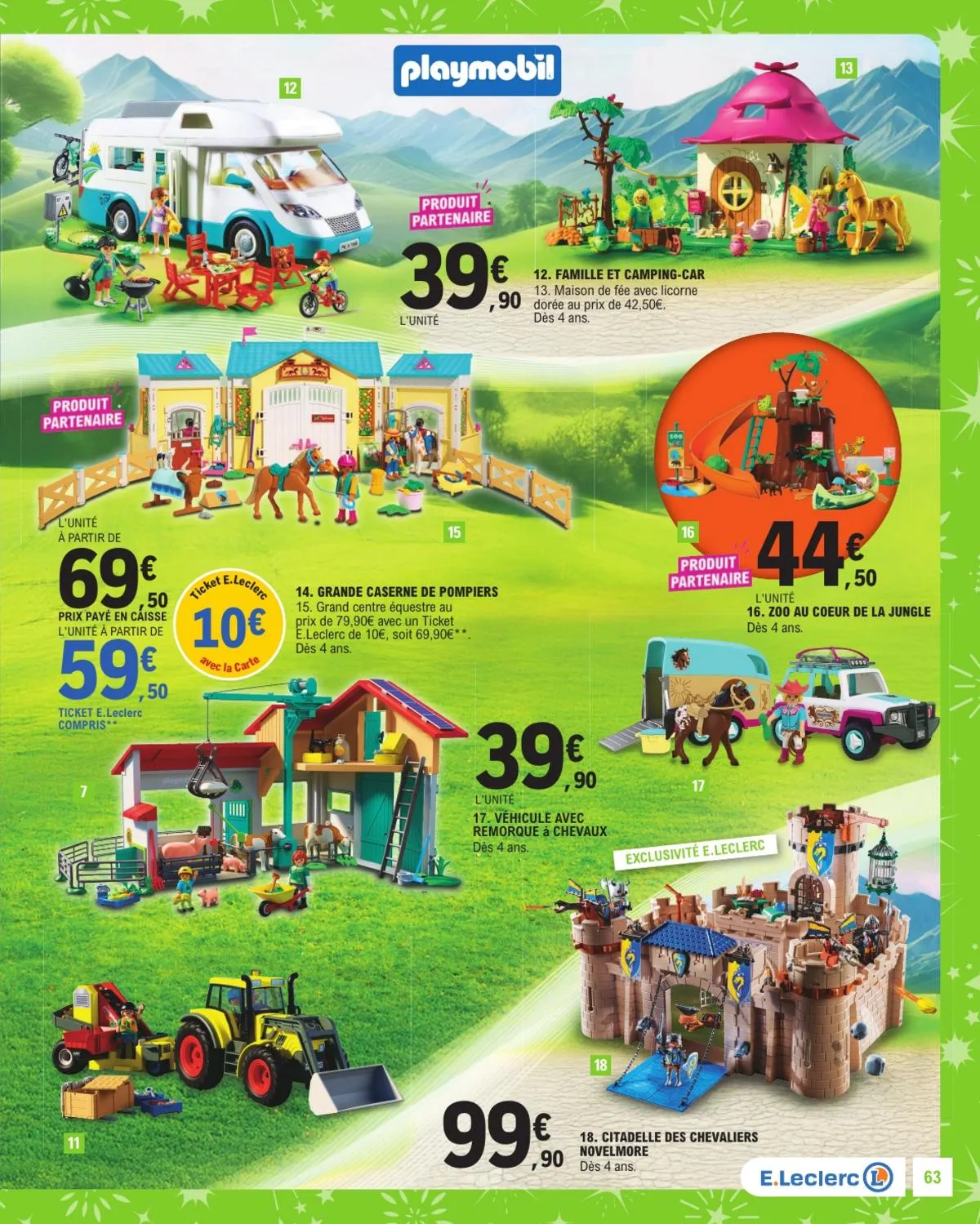 Catalogue E.Leclerc · Jouets Noel Gsa — page 63