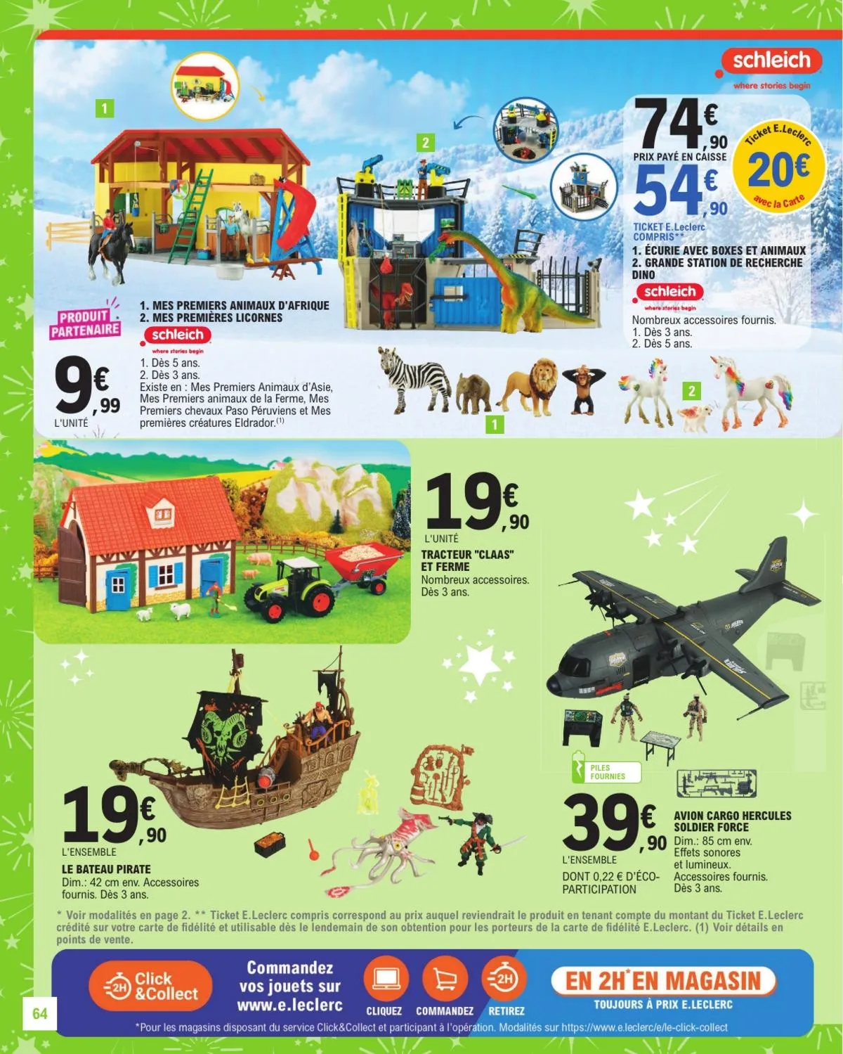 Catalogue E.Leclerc · Jouets Noel Gsa — page 64