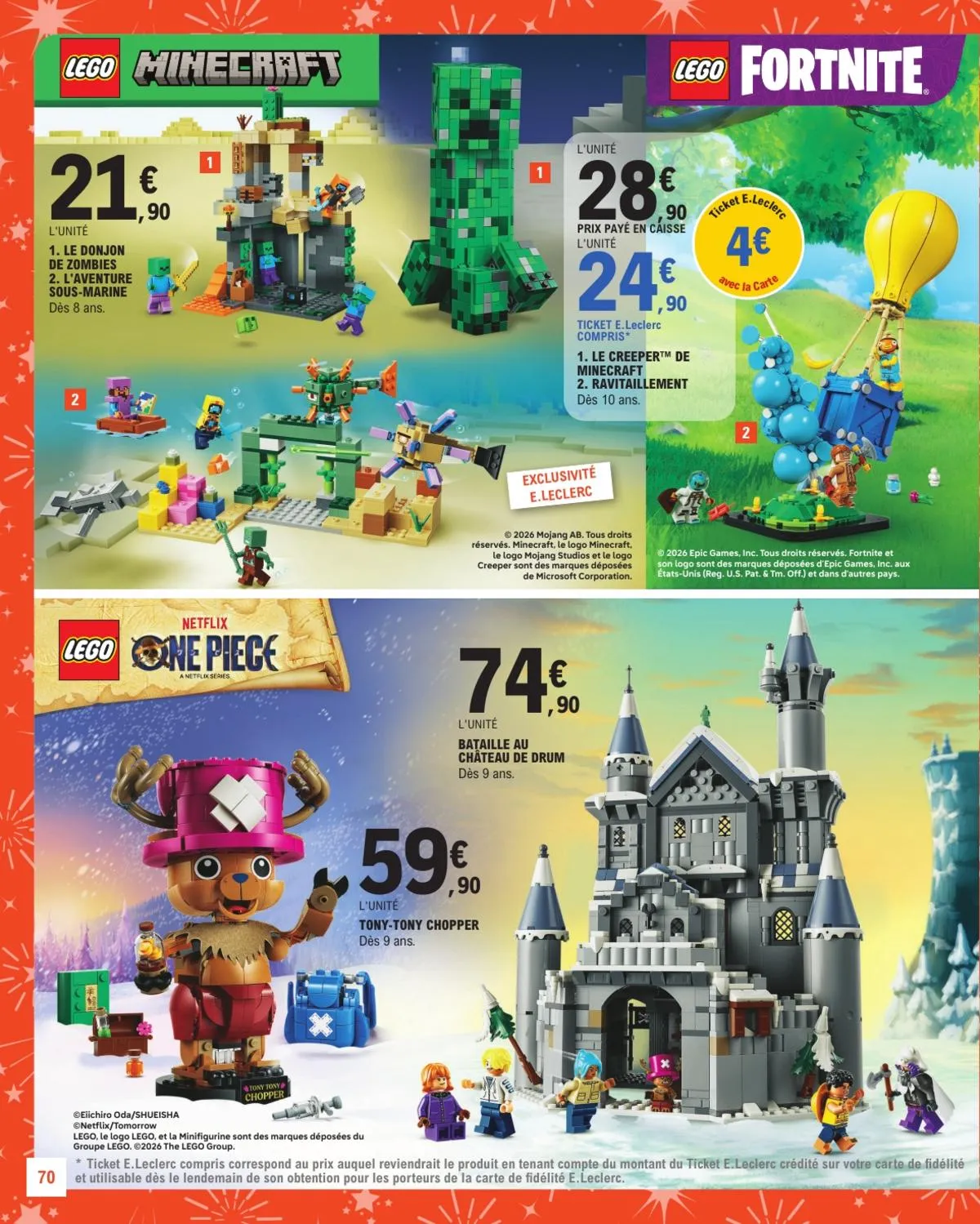 Catalogue E.Leclerc · Jouets Noel Gsa — page 70