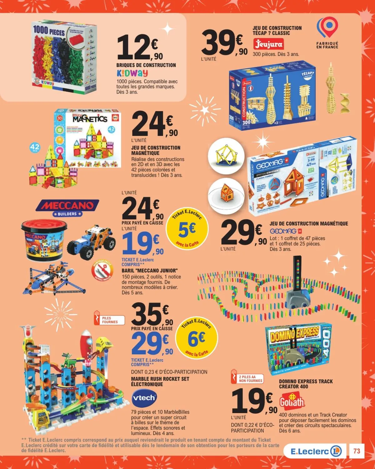 Catalogue E.Leclerc · Jouets Noel Gsa — page 73