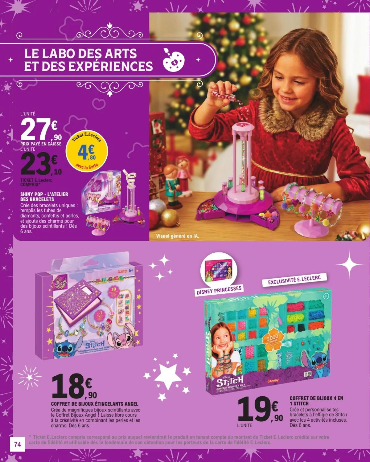 Catalogue E.Leclerc · Jouets Noel Gsa — page 74