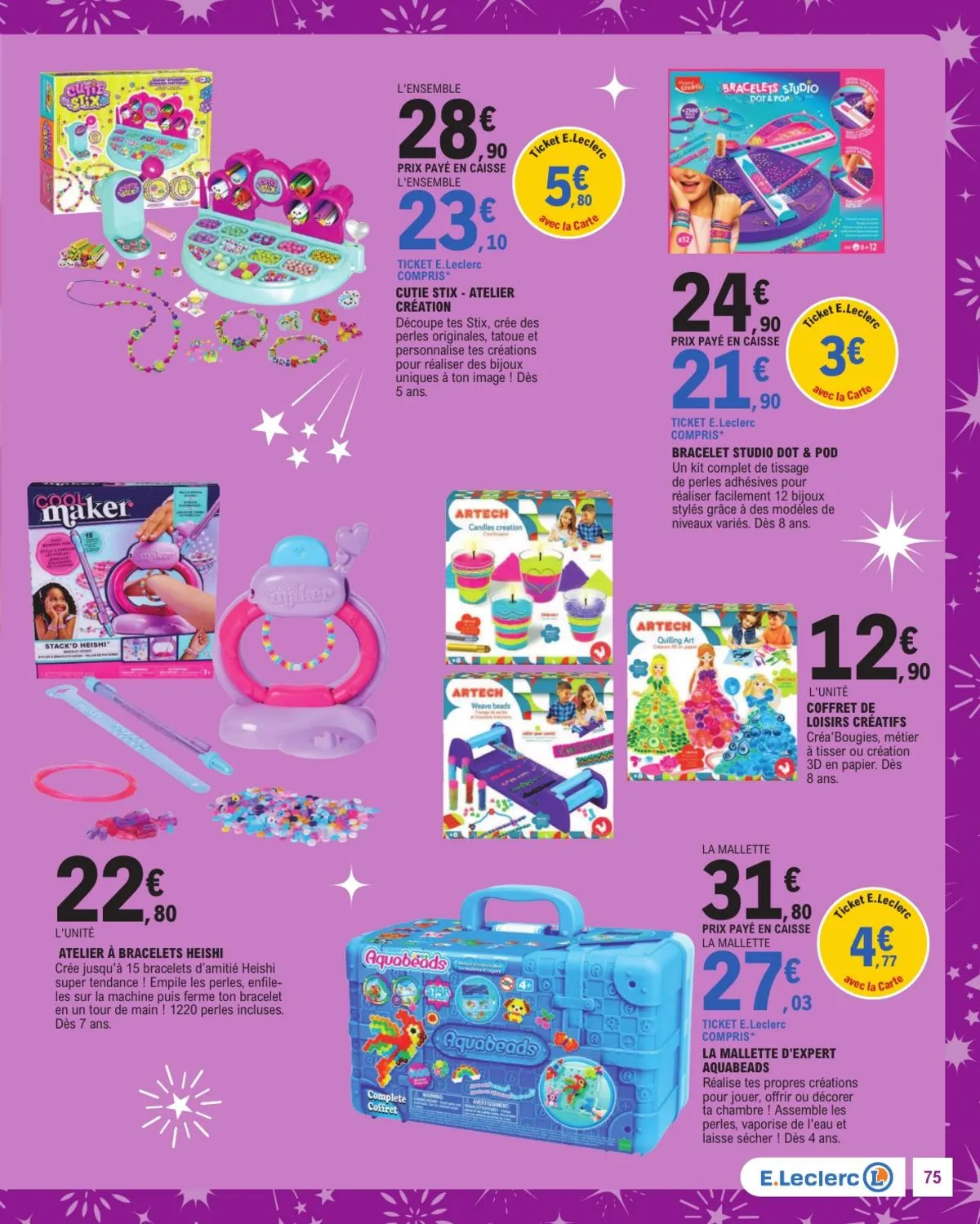 Catalogue E.Leclerc · Jouets Noel Gsa — page 75