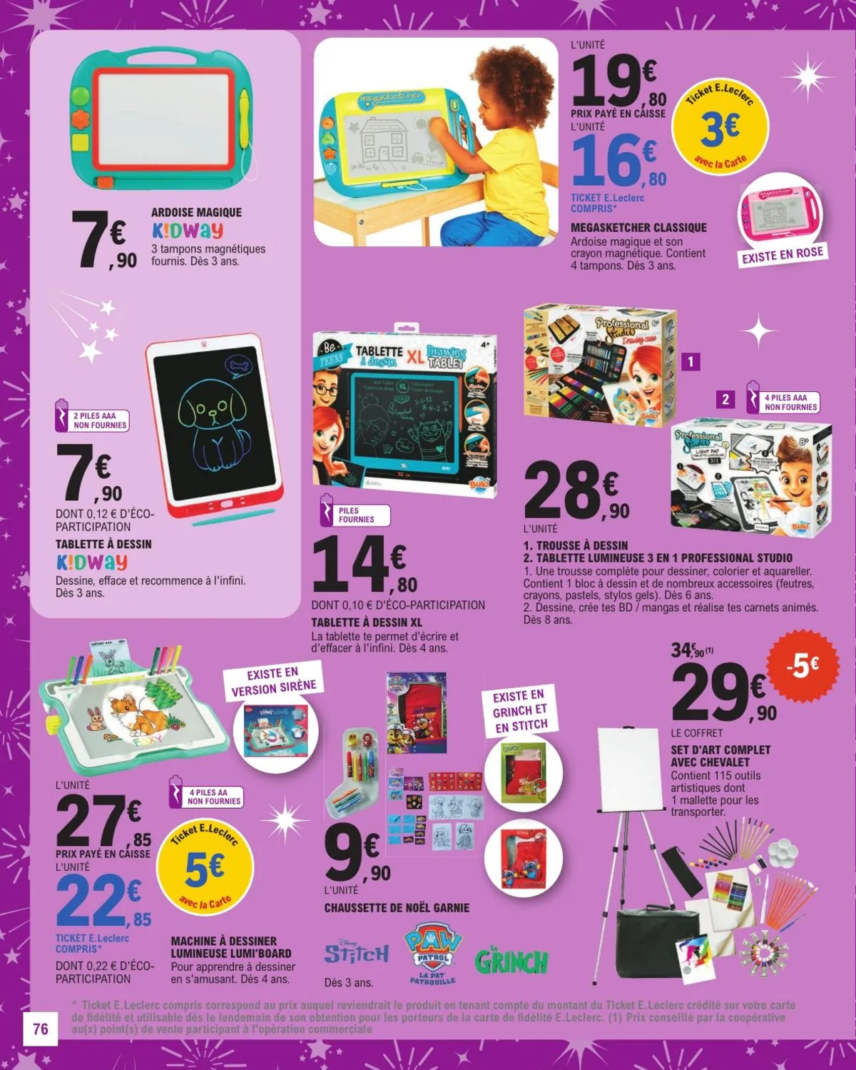 Catalogue E.Leclerc · Jouets Noel Gsa — page 76