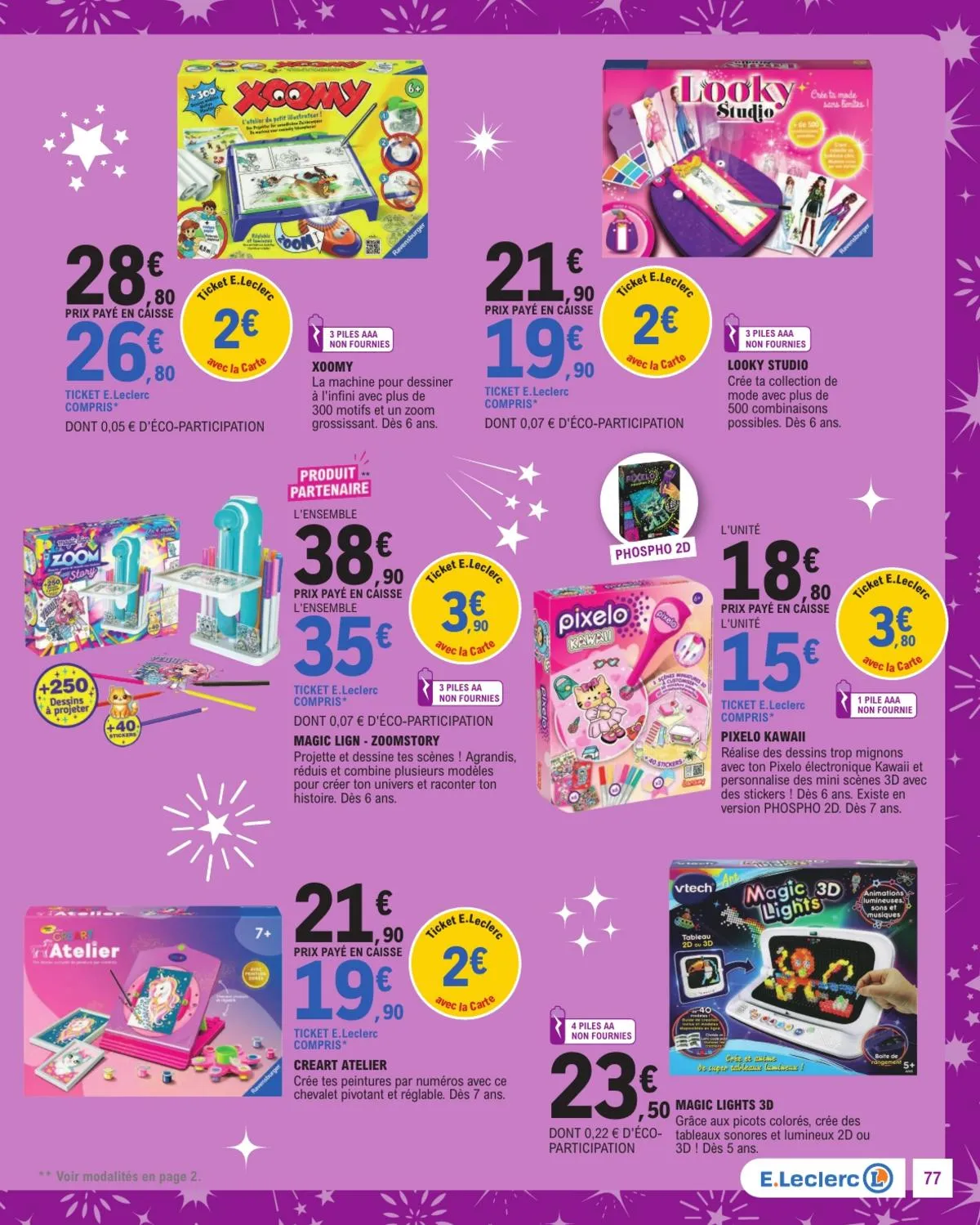 Catalogue E.Leclerc · Jouets Noel Gsa — page 77