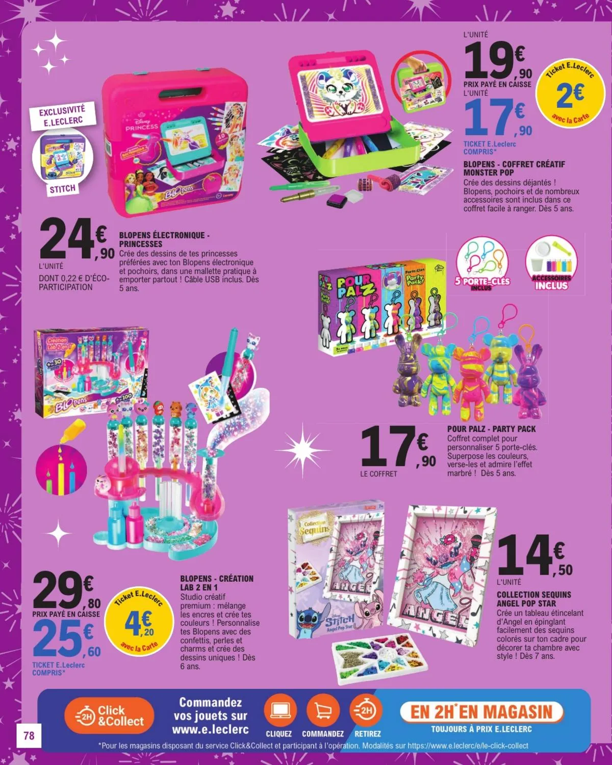 Catalogue E.Leclerc · Jouets Noel Gsa — page 78