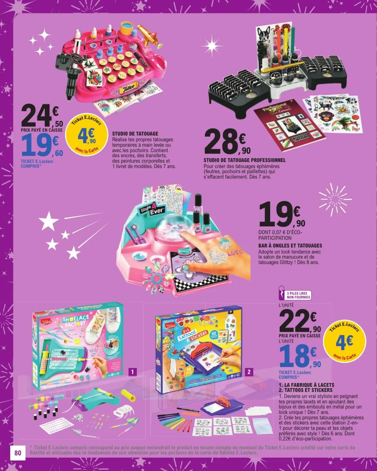 Catalogue E.Leclerc · Jouets Noel Gsa — page 80