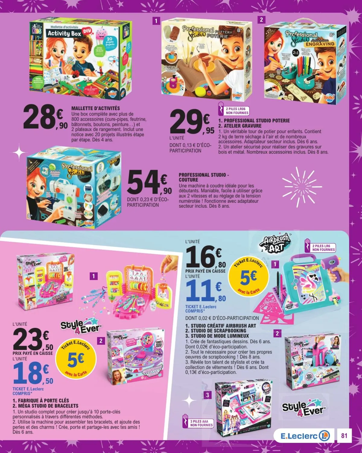 Catalogue E.Leclerc · Jouets Noel Gsa — page 81
