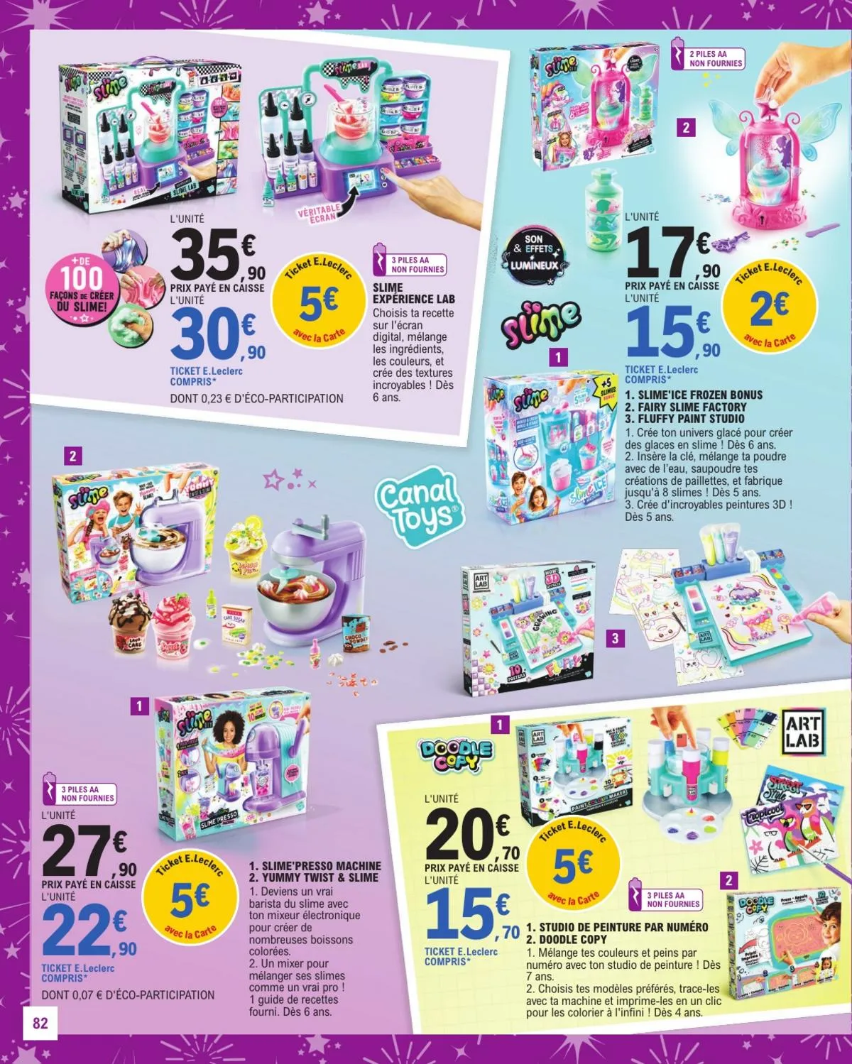 Catalogue E.Leclerc · Jouets Noel Gsa — page 82