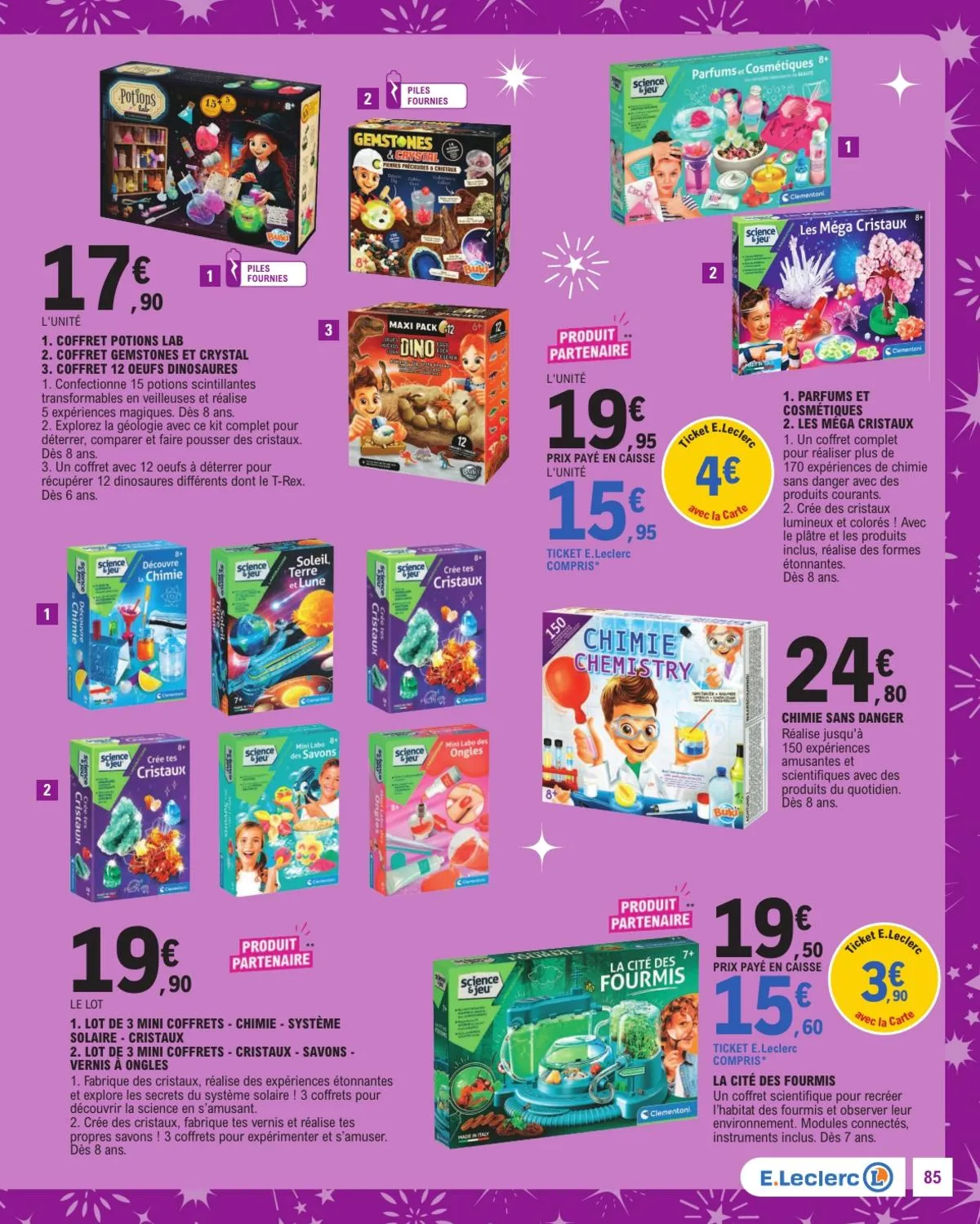 Catalogue E.Leclerc · Jouets Noel Gsa — page 85