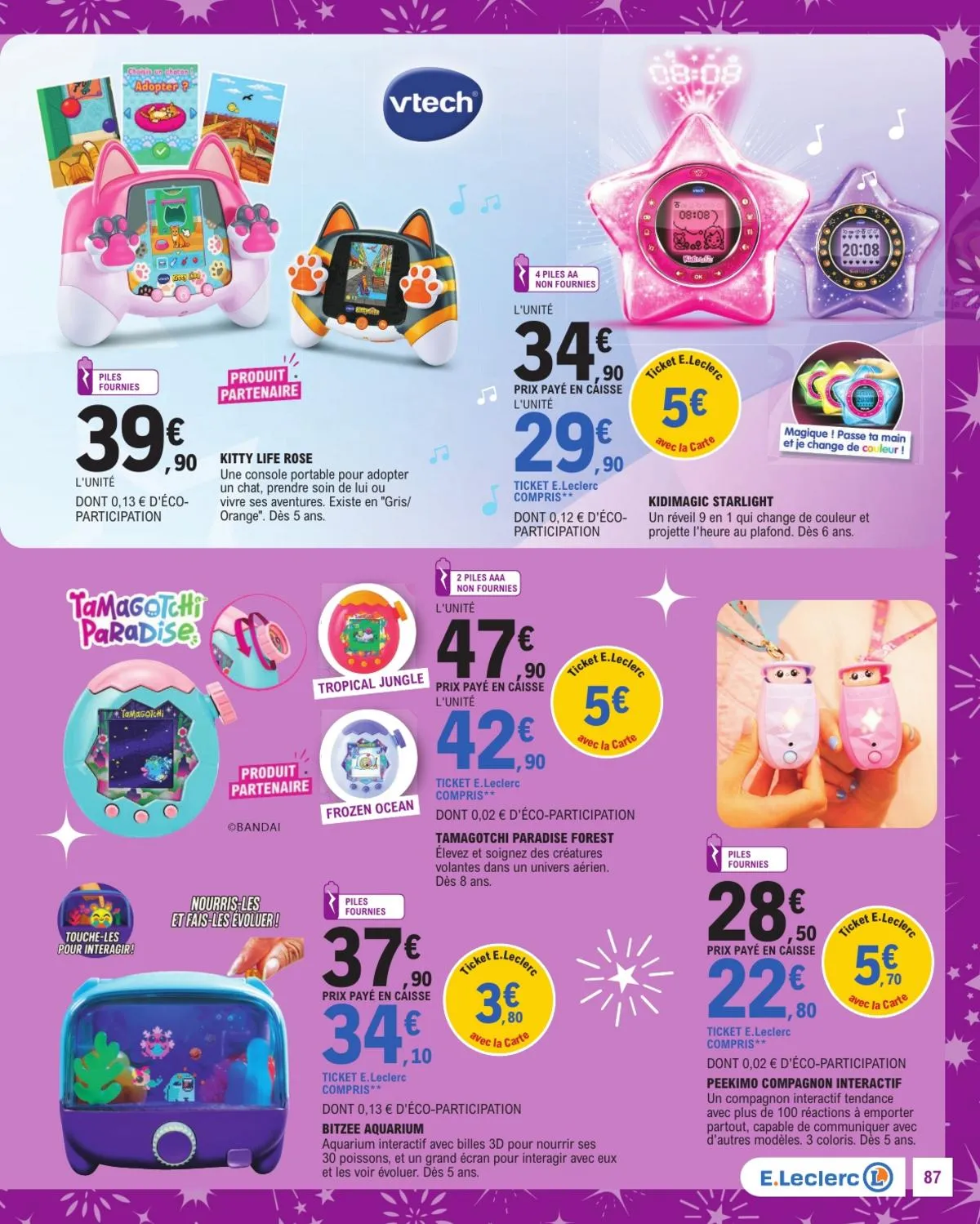 Catalogue E.Leclerc · Jouets Noel Gsa — page 87