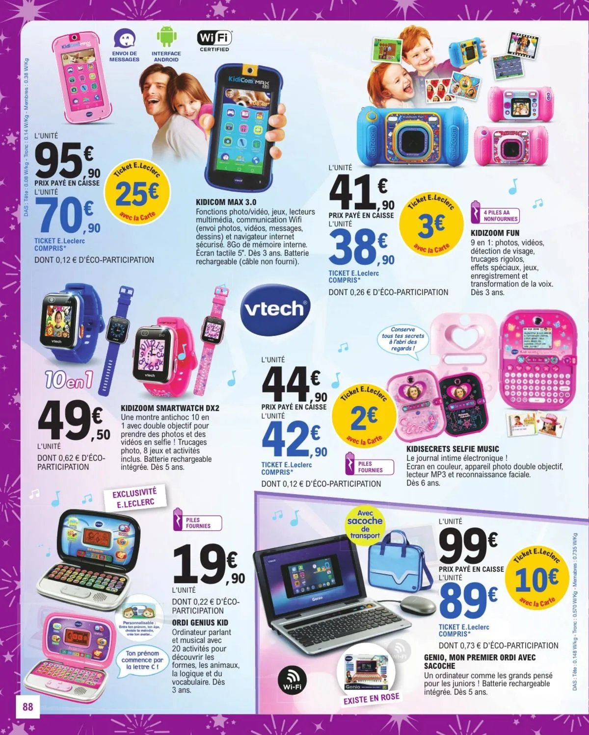 Catalogue E.Leclerc · Jouets Noel Gsa — page 88