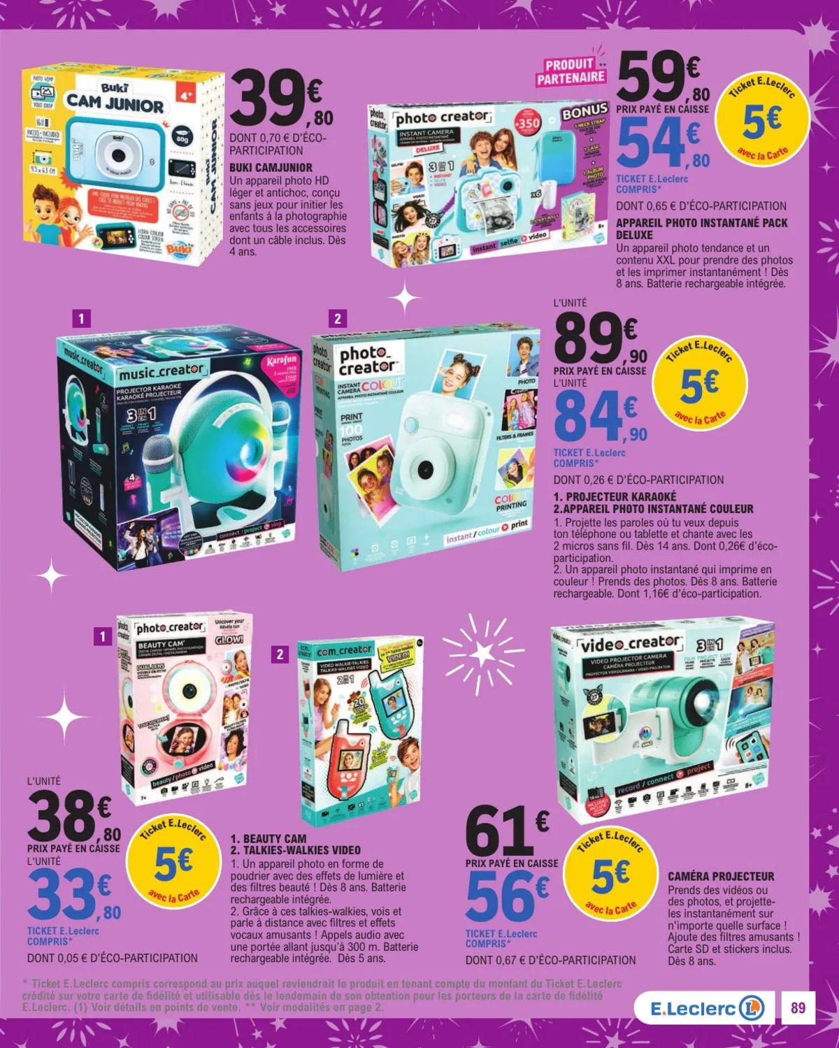 Catalogue E.Leclerc · Jouets Noel Gsa — page 89