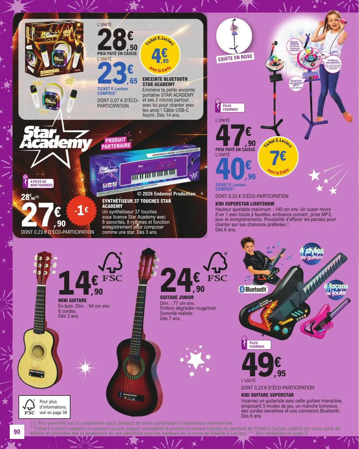 Catalogue E.Leclerc · Jouets Noel Gsa — page 90