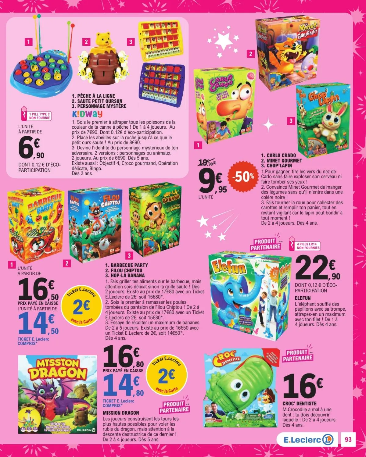 Catalogue E.Leclerc · Jouets Noel Gsa — page 93
