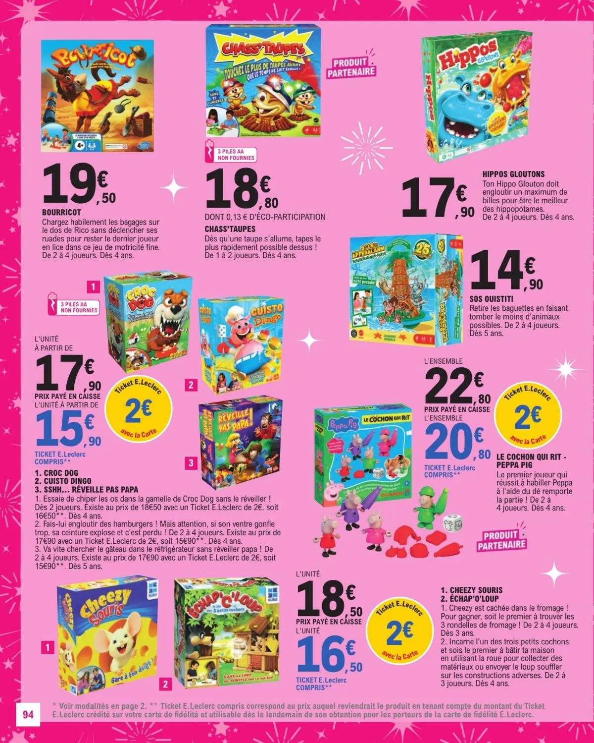 Catalogue E.Leclerc · Jouets Noel Gsa — page 94