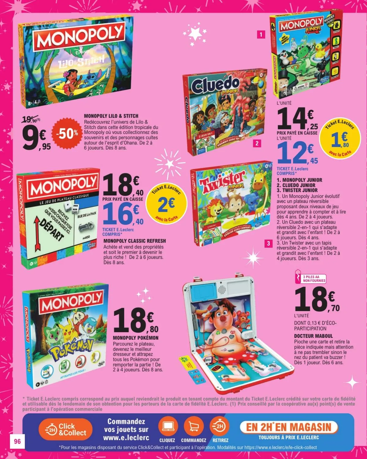 Catalogue E.Leclerc · Jouets Noel Gsa — page 96