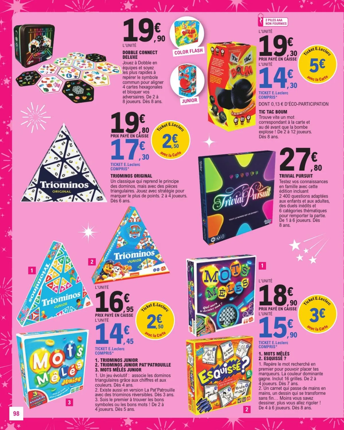 Catalogue E.Leclerc · Jouets Noel Gsa — page 98