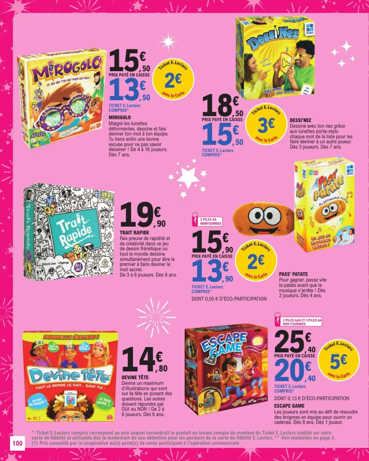Catalogue E.Leclerc · Jouets Noel Gsa — page 100