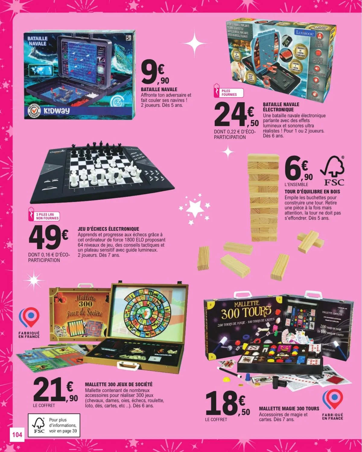 Catalogue E.Leclerc · Jouets Noel Gsa — page 104