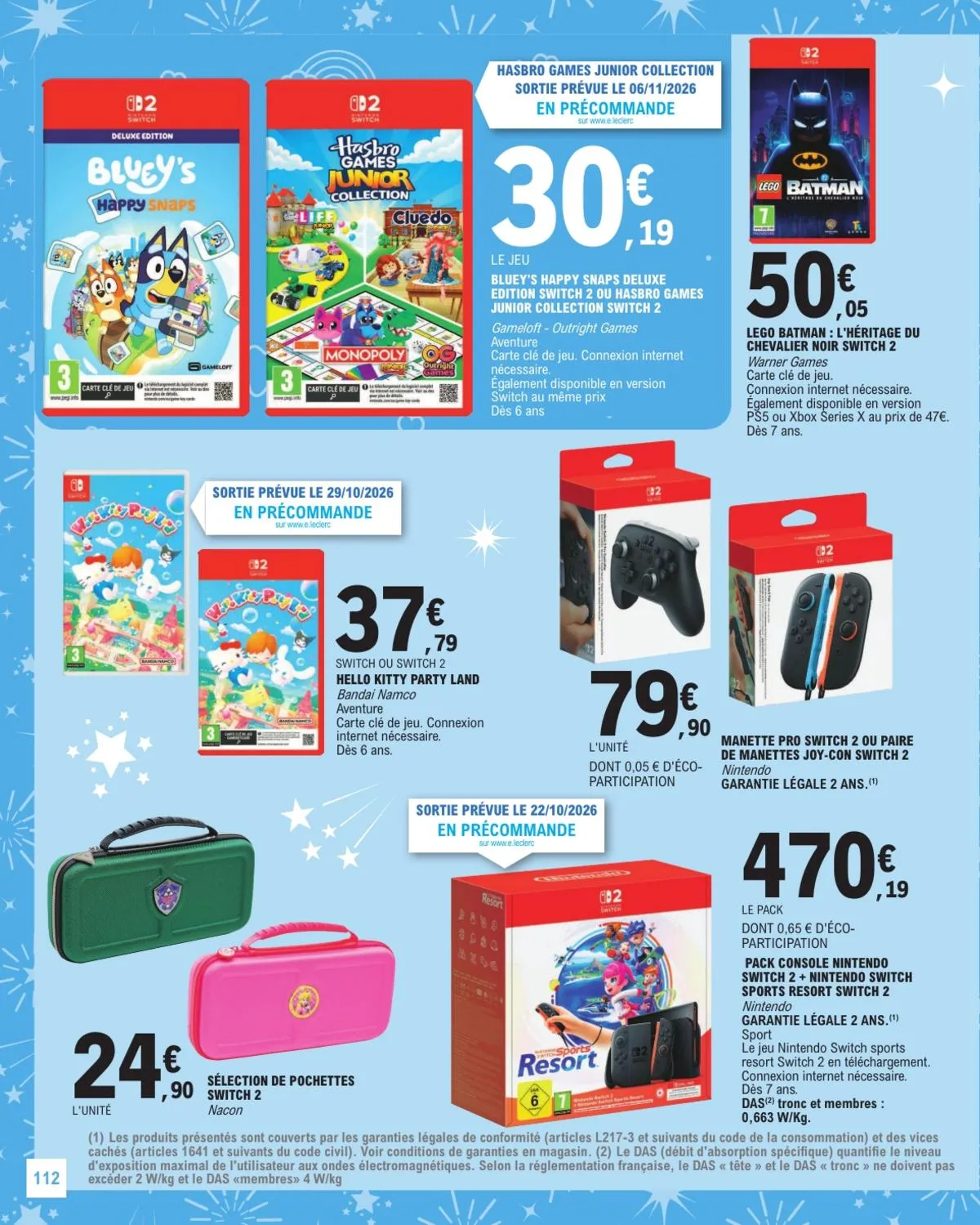 Catalogue E.Leclerc · Jouets Noel Gsa — page 112