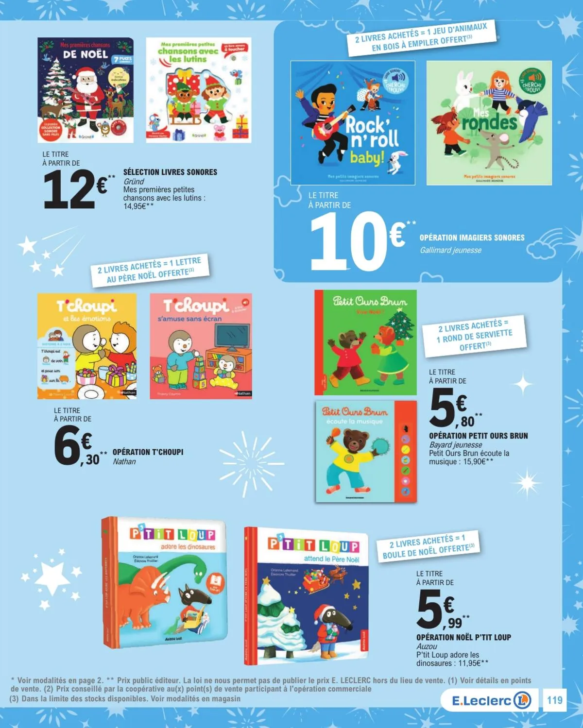 Catalogue E.Leclerc · Jouets Noel Gsa — page 119