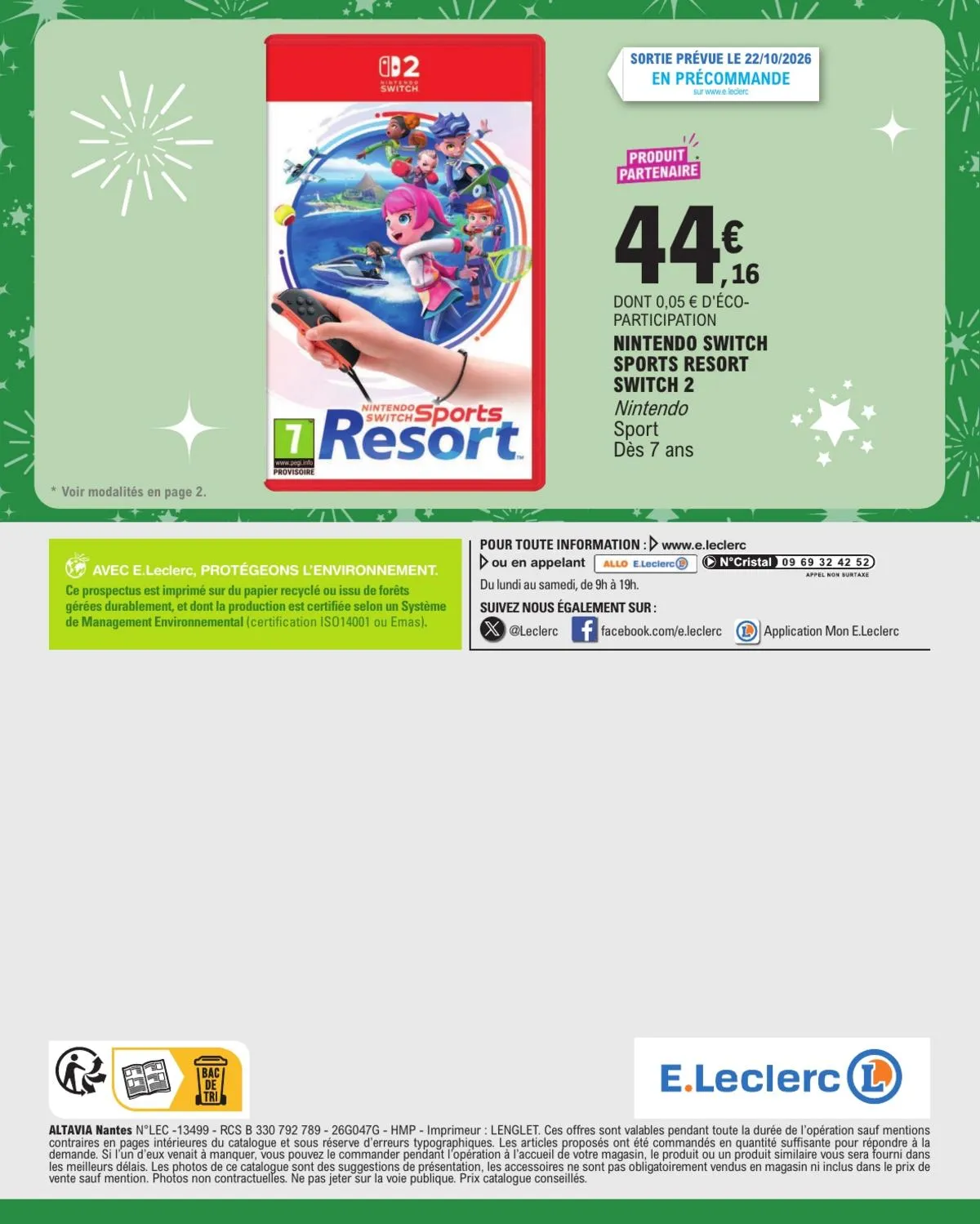 Catalogue E.Leclerc · Jouets Noel Gsa — page 132