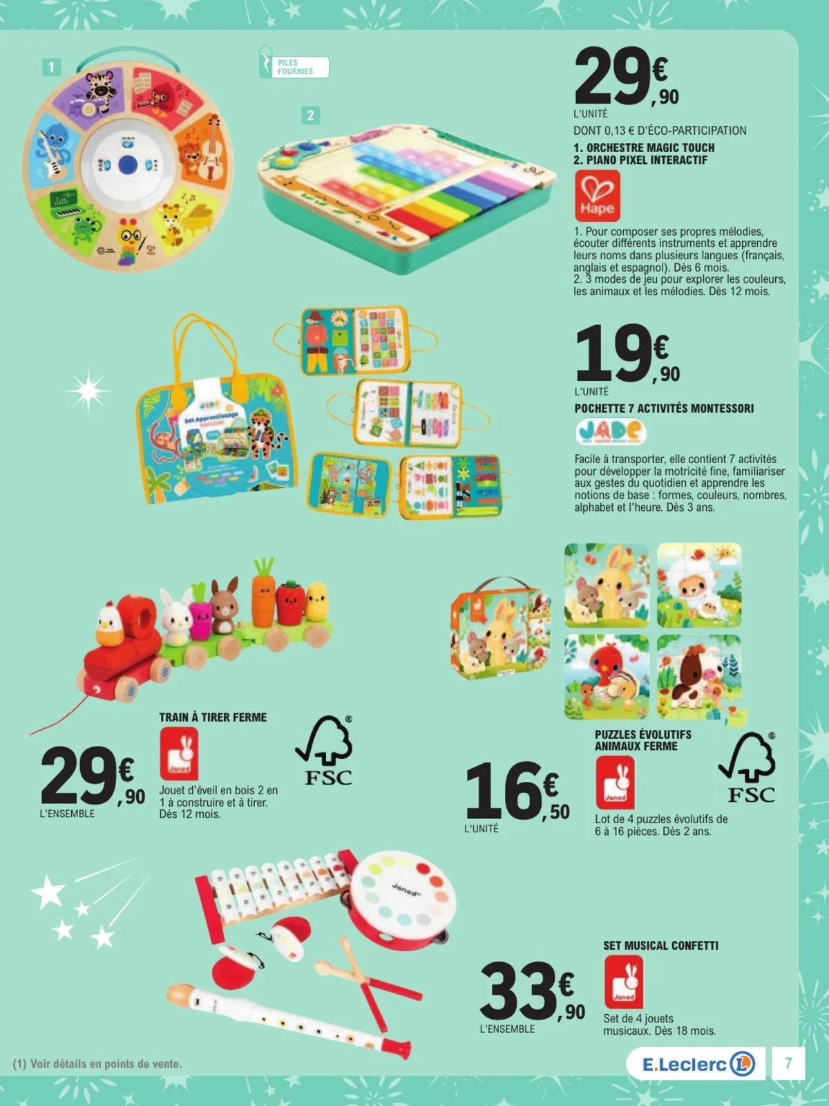 Catalogue E.Leclerc · Jouets De Noel Gss — page 7