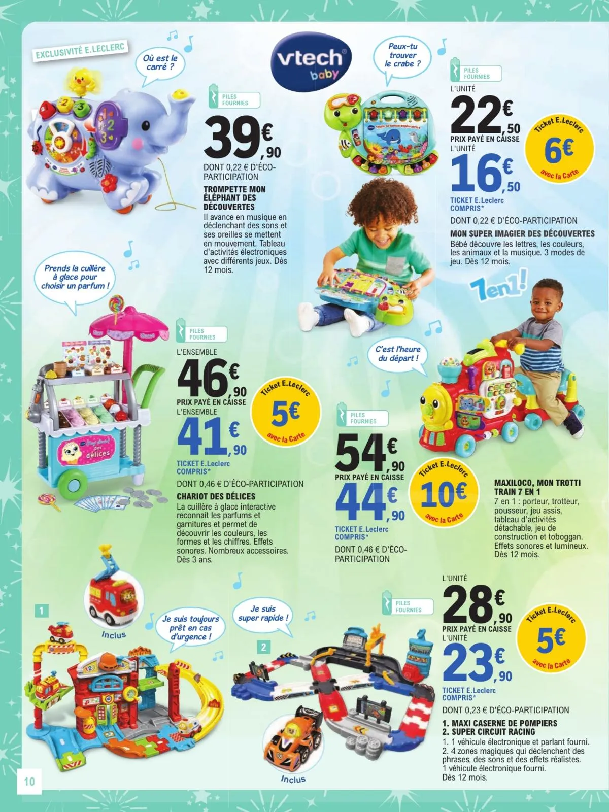 Catalogue E.Leclerc · Jouets De Noel Gss — page 10