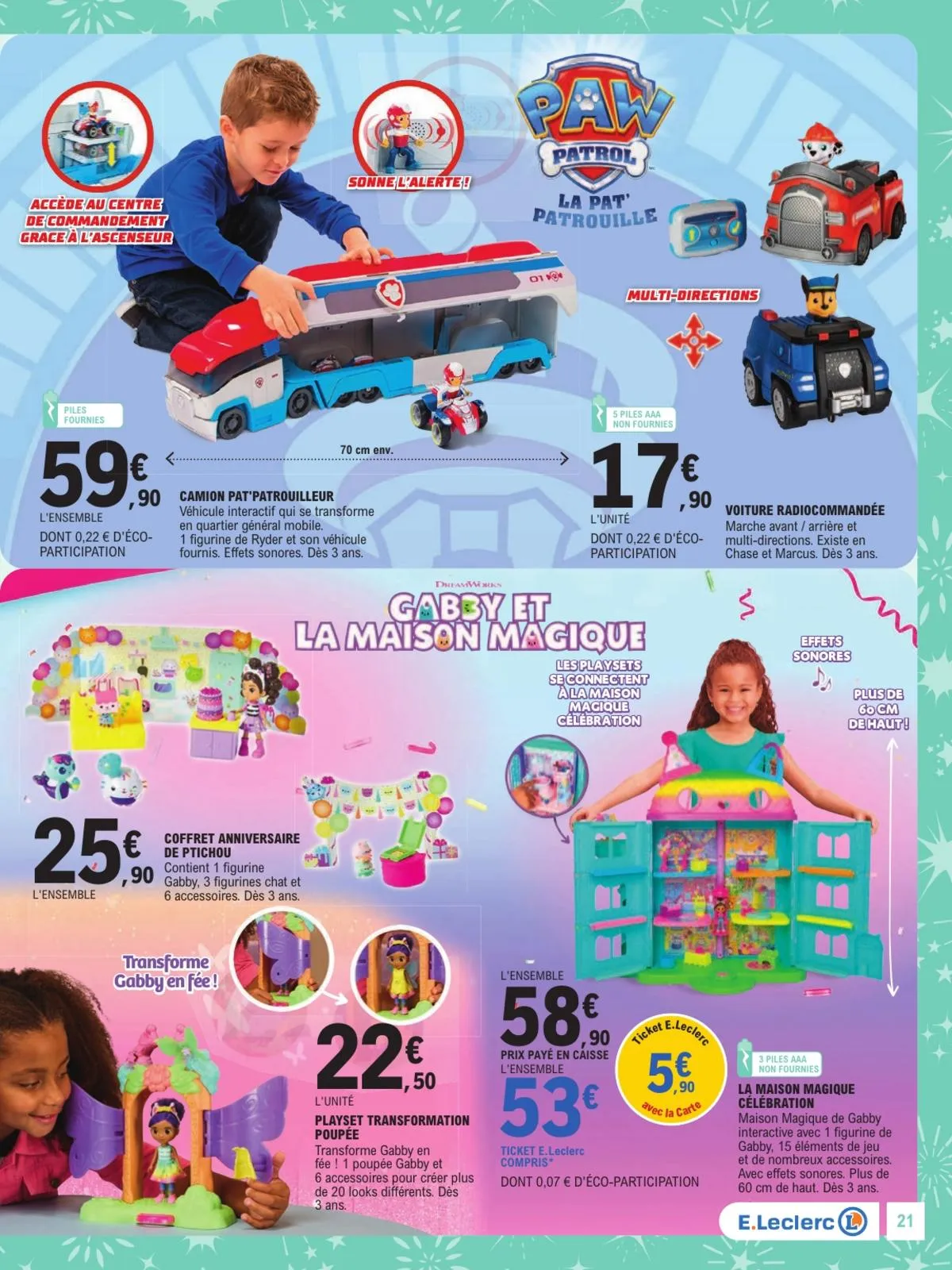 Catalogue E.Leclerc · Jouets De Noel Gss — page 21