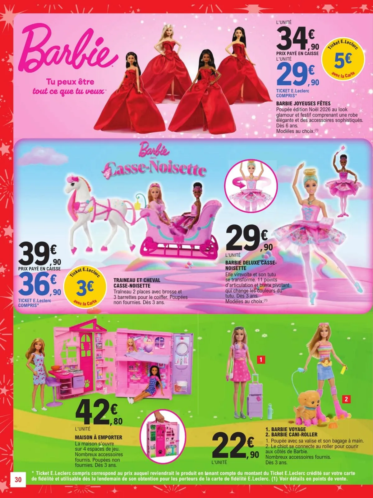 Catalogue E.Leclerc · Jouets De Noel Gss — page 30