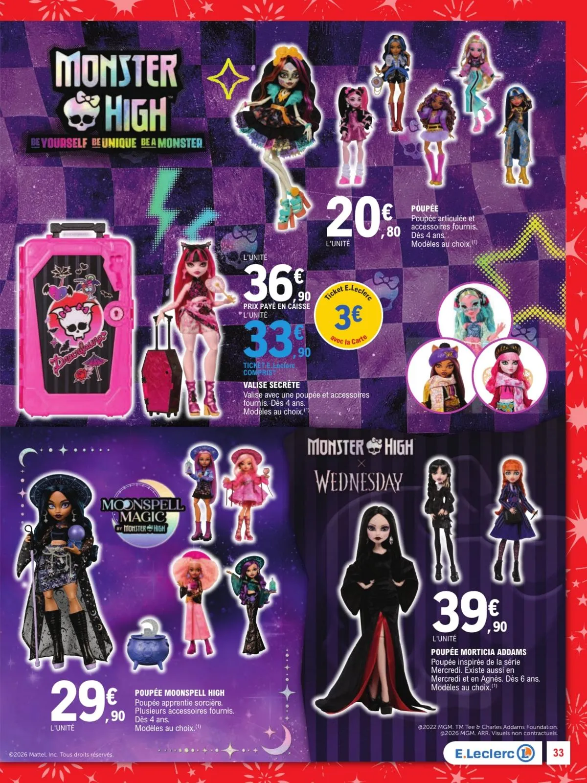 Catalogue E.Leclerc · Jouets De Noel Gss — page 33