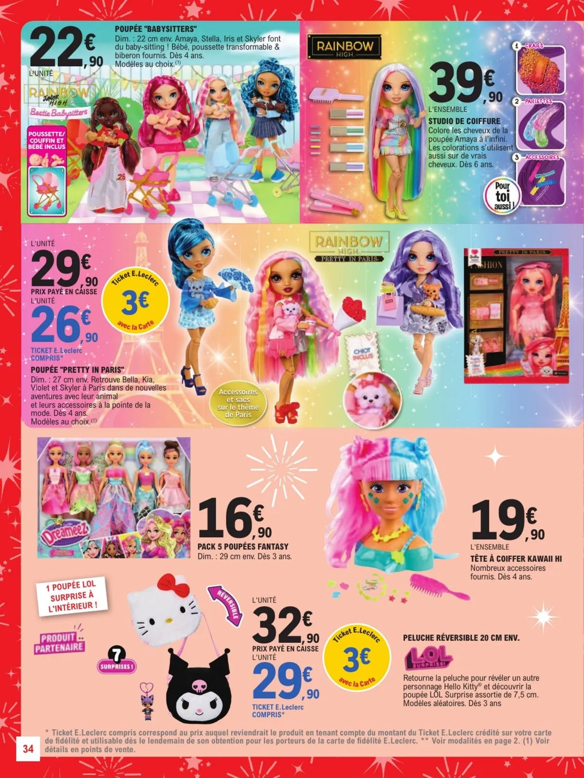 Catalogue E.Leclerc · Jouets De Noel Gss — page 34