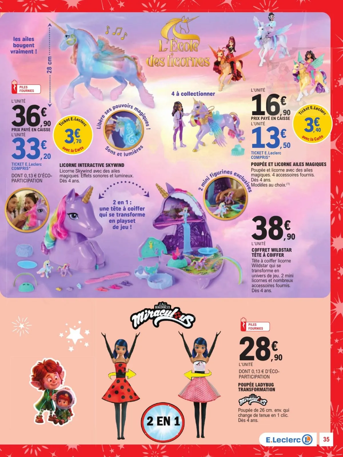 Catalogue E.Leclerc · Jouets De Noel Gss — page 35