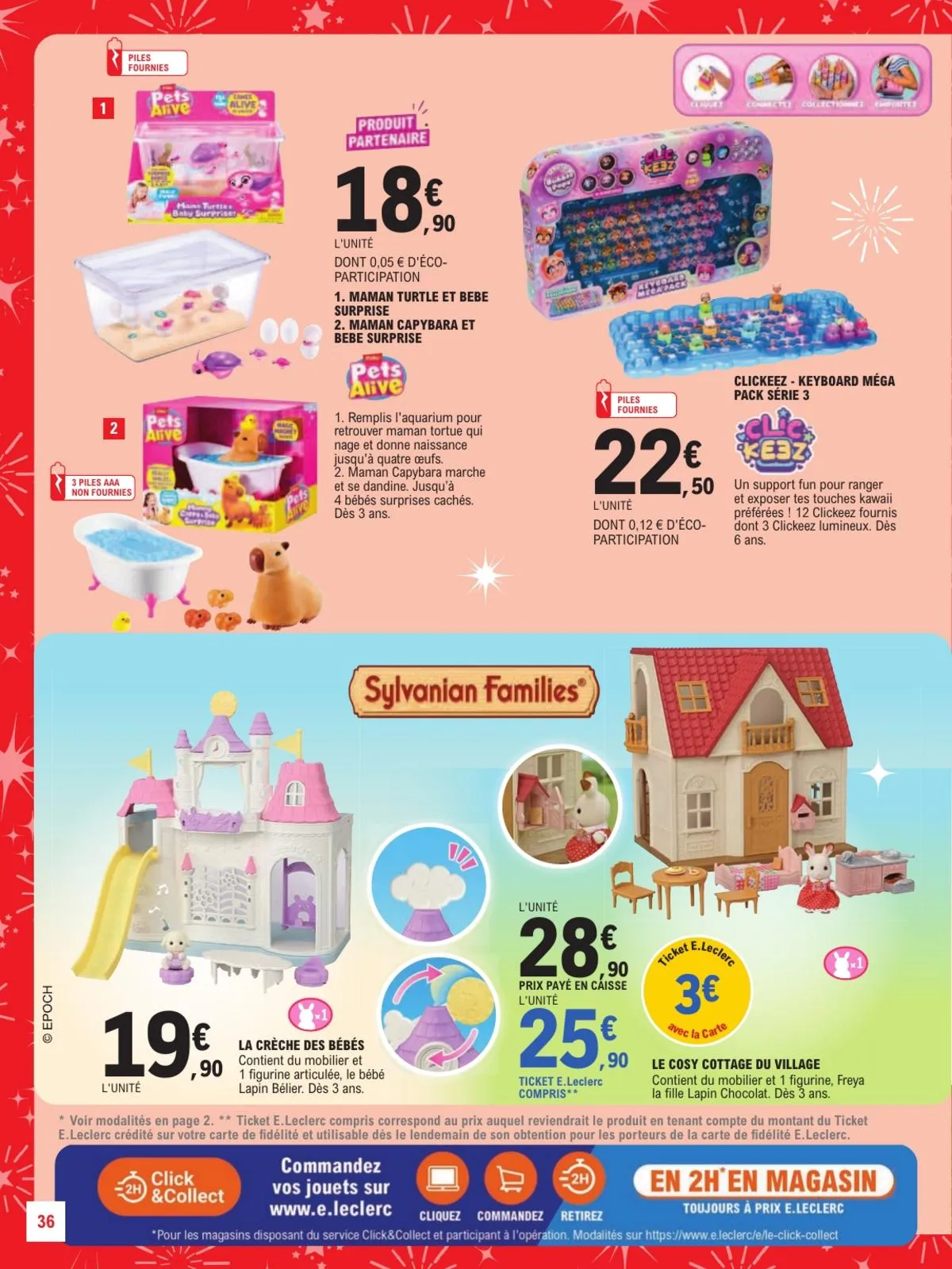 Catalogue E.Leclerc · Jouets De Noel Gss — page 36
