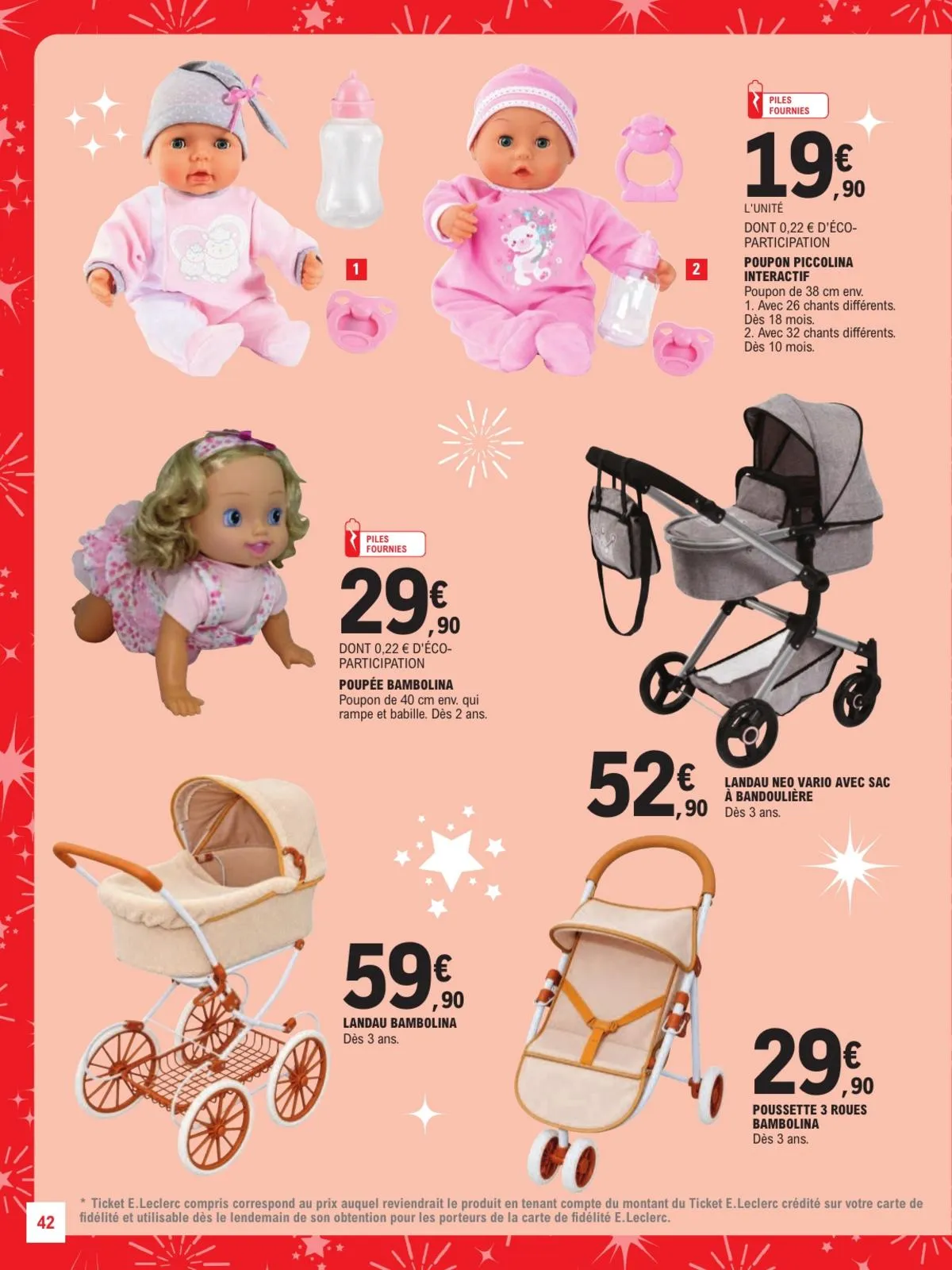 Catalogue E.Leclerc · Jouets De Noel Gss — page 42