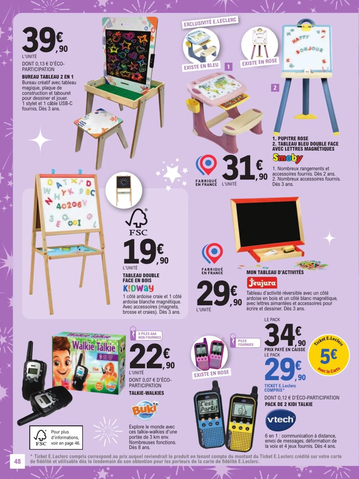 Catalogue E.Leclerc · Jouets De Noel Gss — page 48