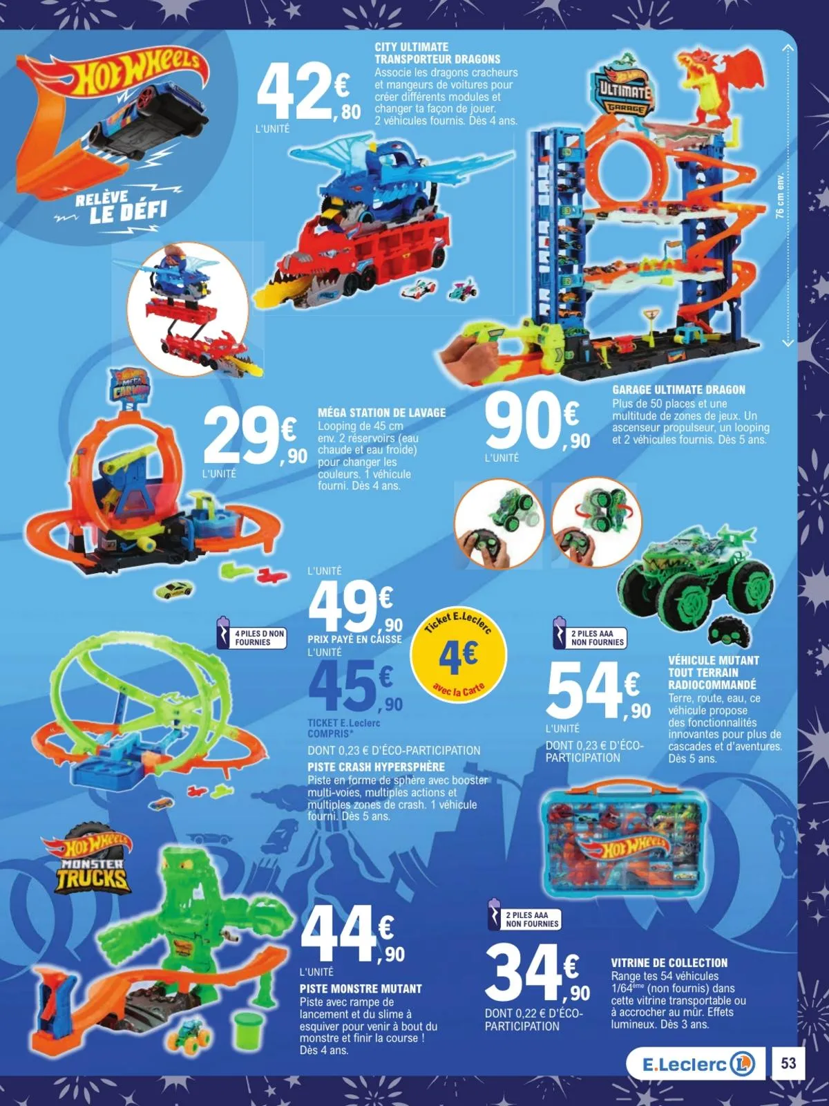 Catalogue E.Leclerc · Jouets De Noel Gss — page 53