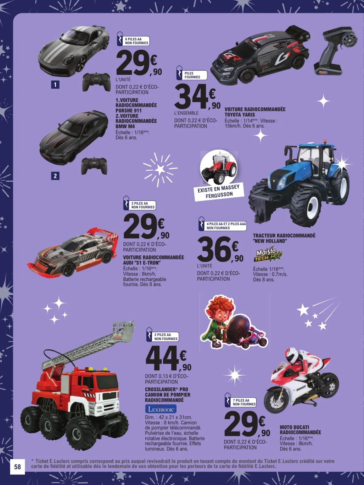 Catalogue E.Leclerc · Jouets De Noel Gss — page 58