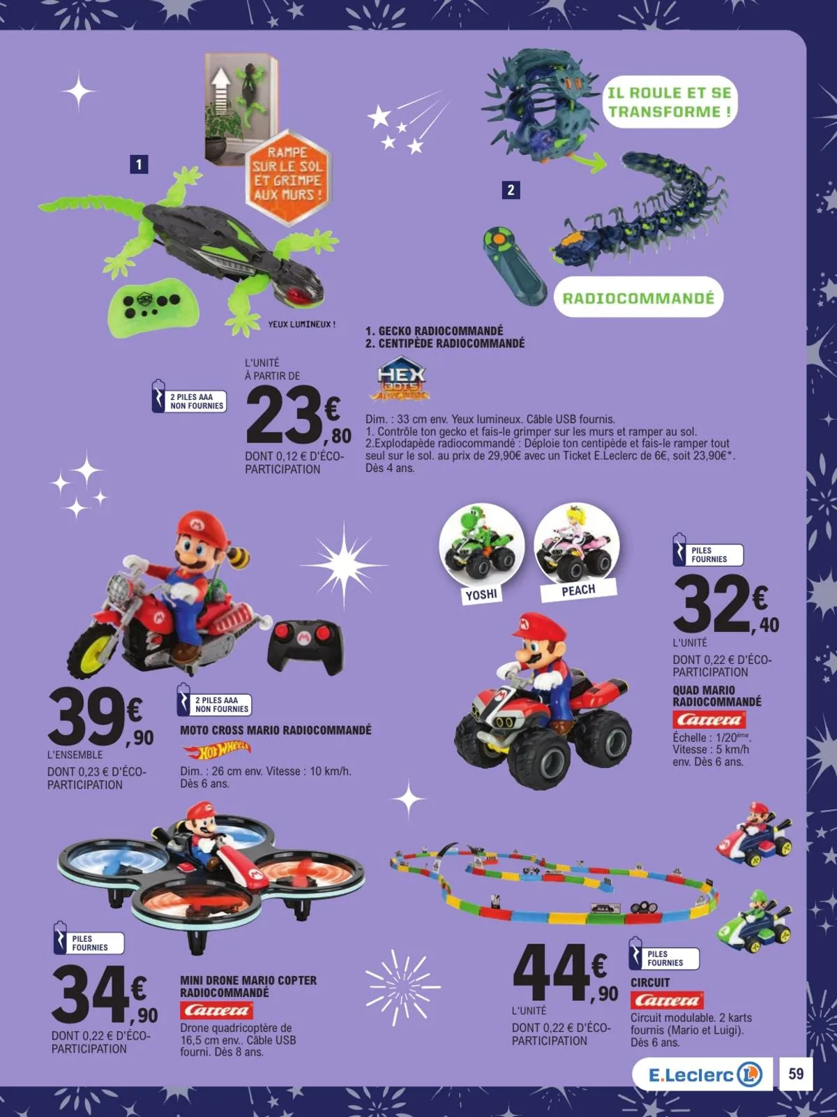 Catalogue E.Leclerc · Jouets De Noel Gss — page 59