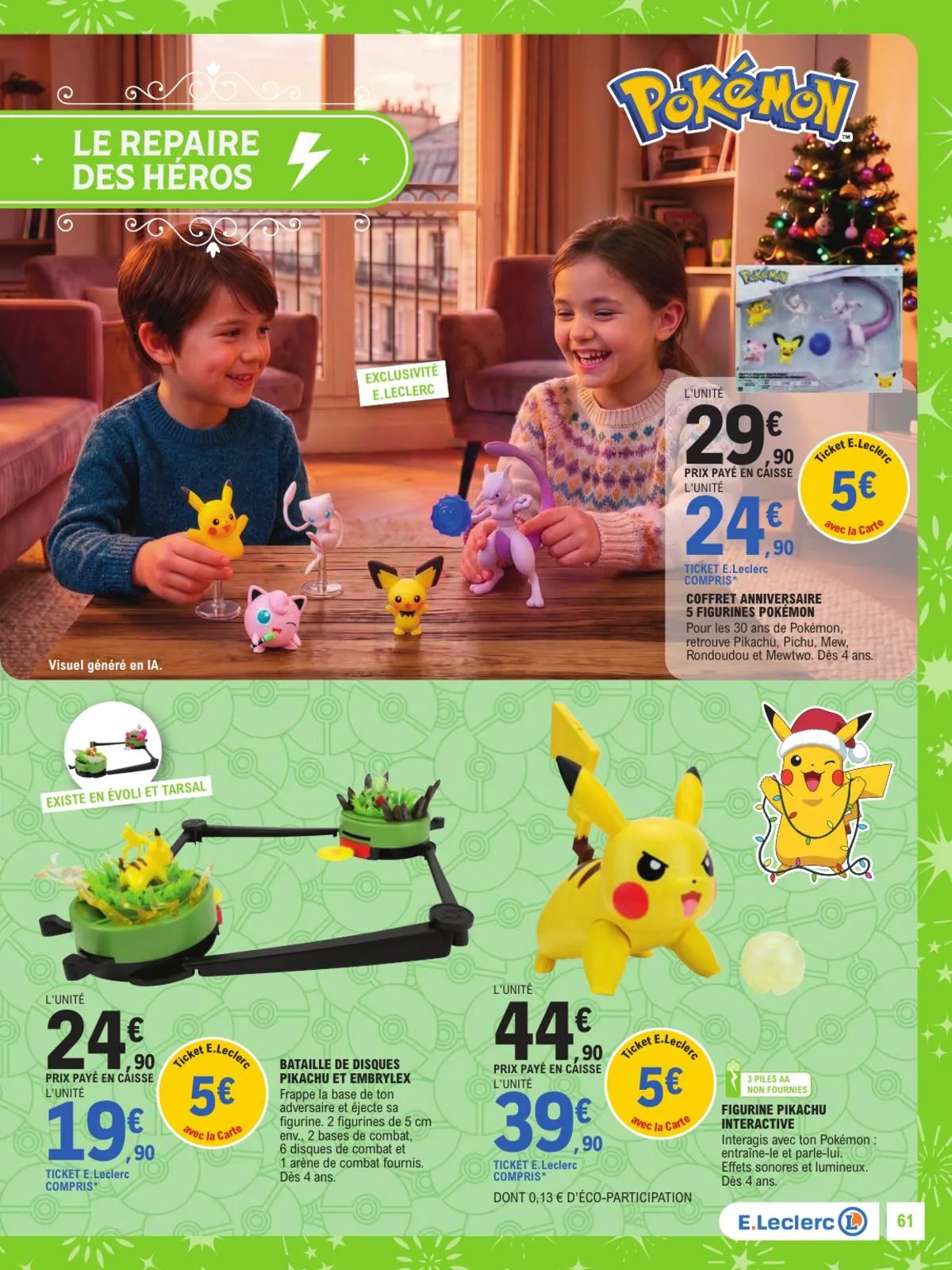 Catalogue E.Leclerc · Jouets De Noel Gss — page 61