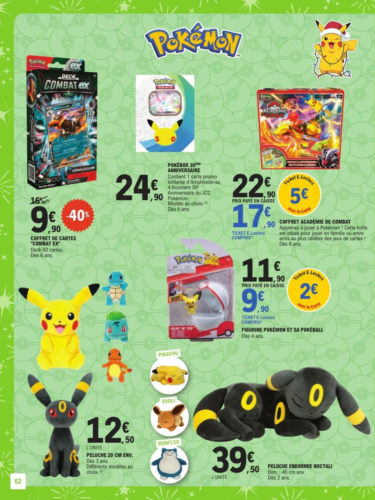 Catalogue E.Leclerc · Jouets De Noel Gss — page 62