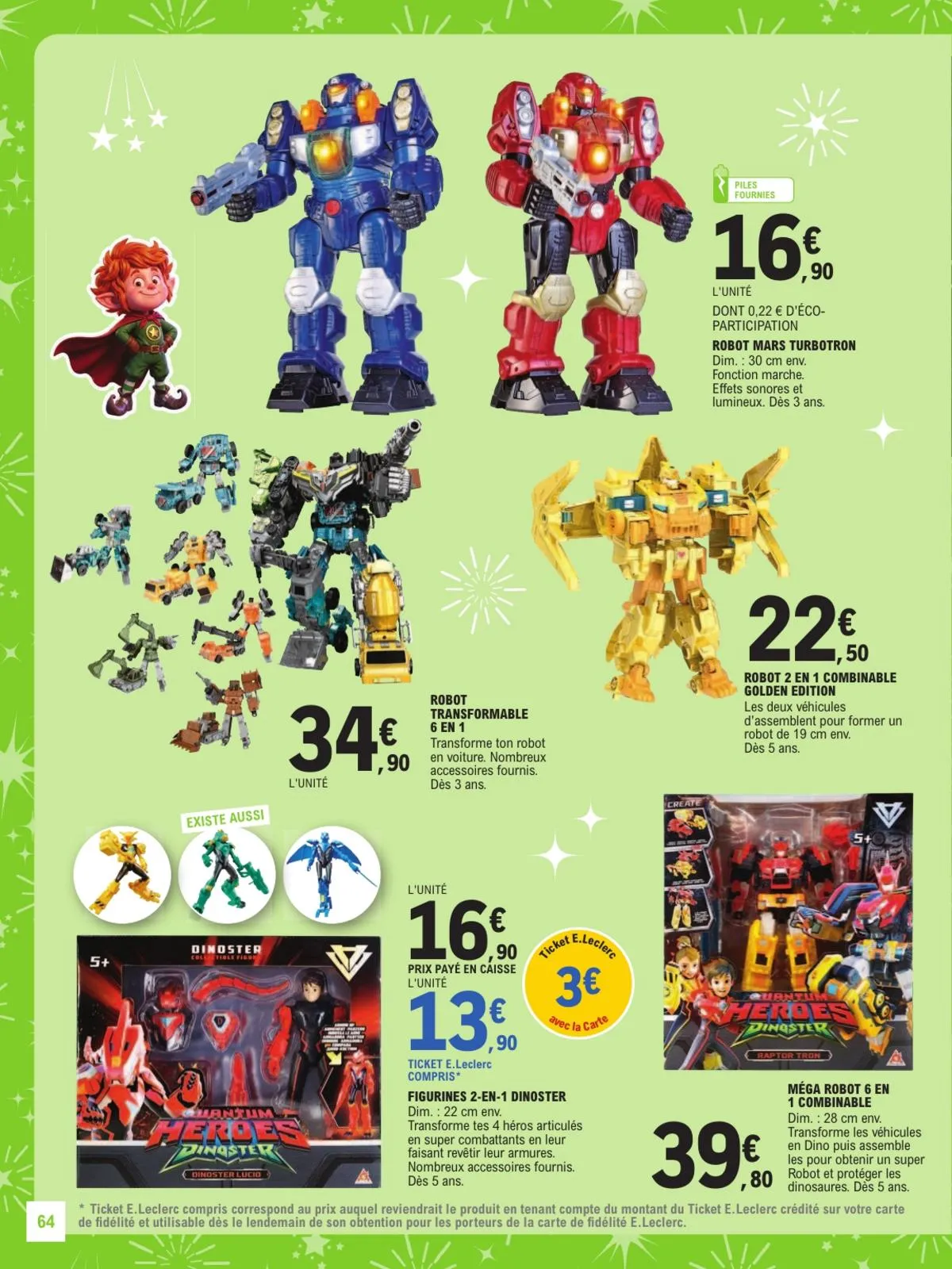 Catalogue E.Leclerc · Jouets De Noel Gss — page 64
